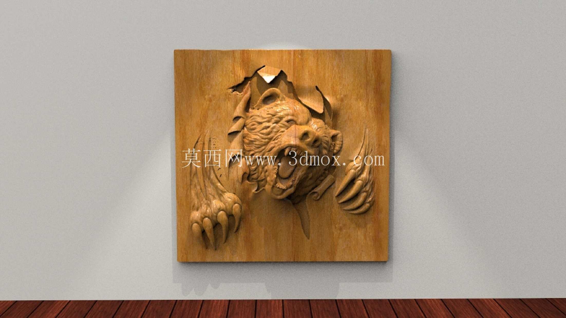 ����cnc·����3d��ӡ����Bear Stl�ļ�