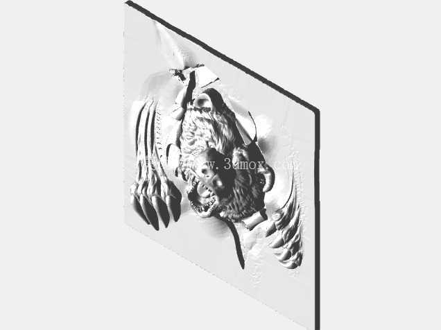 ����cnc·����3d��ӡ����Bear Stl�ļ�