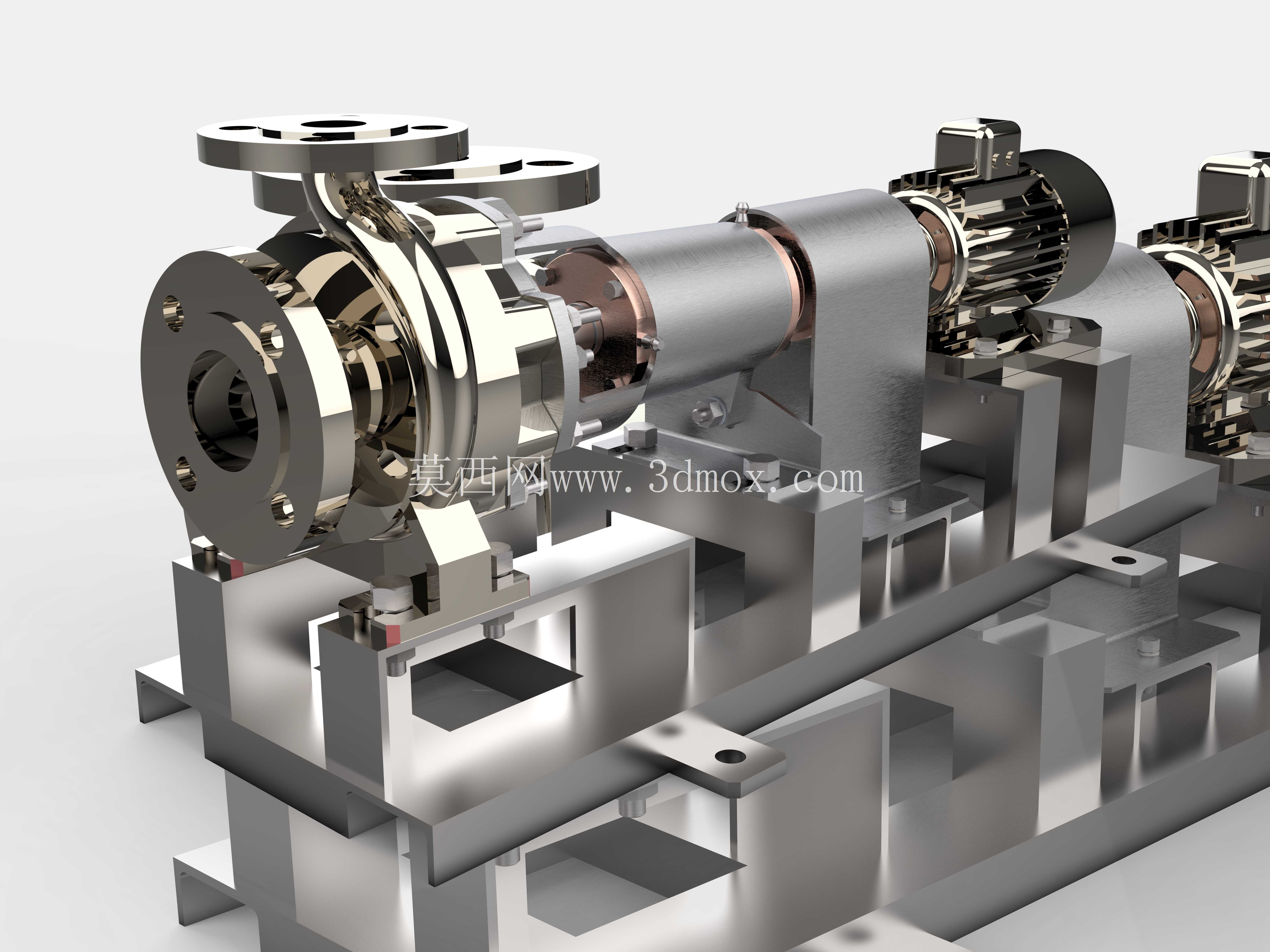 SolidWorks离心泵