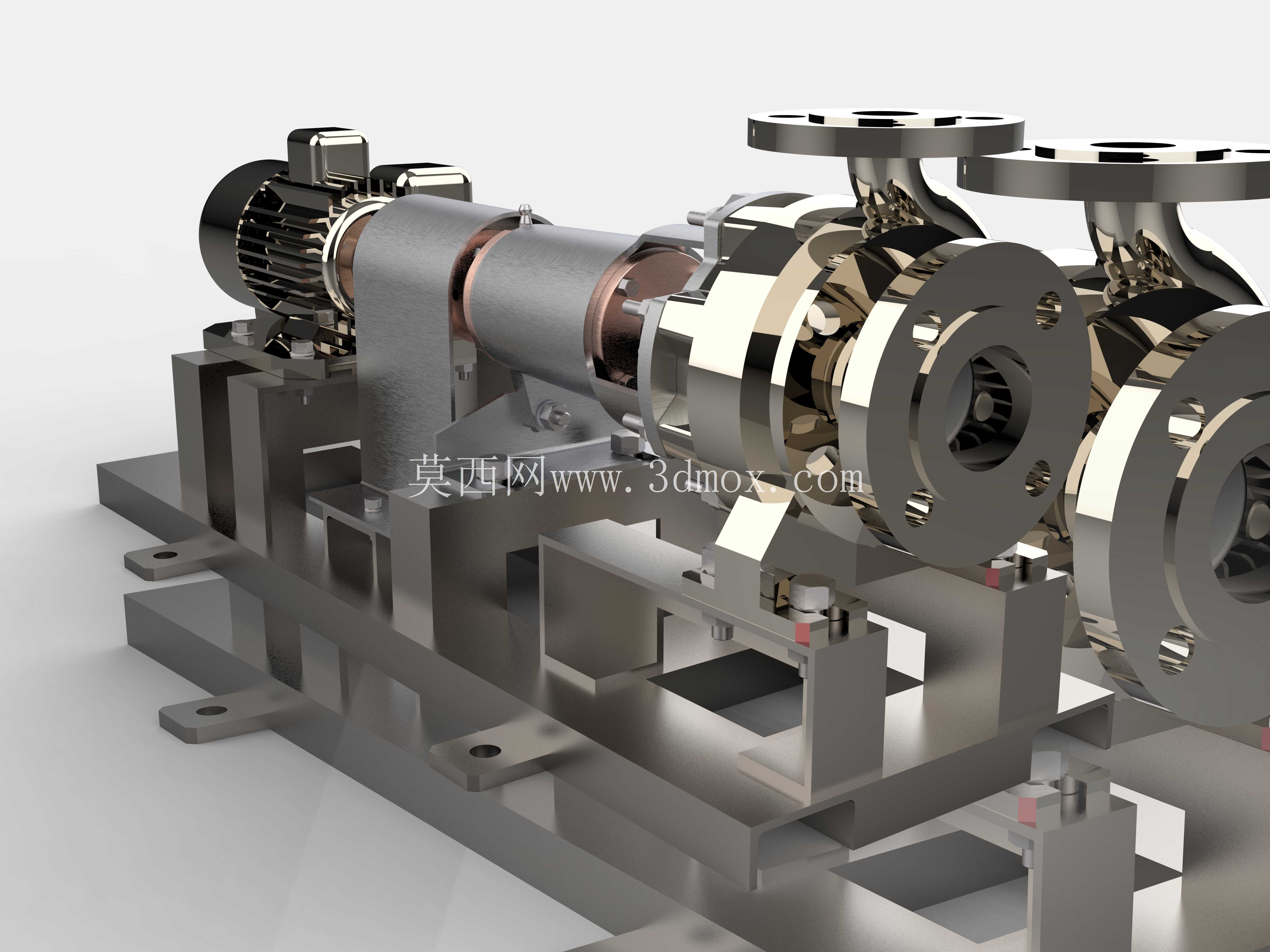 SolidWorks离心泵