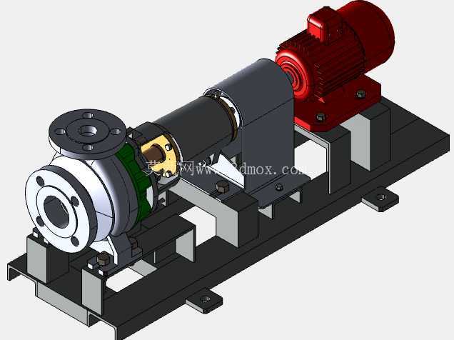 SolidWorks离心泵