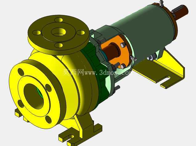 SolidWorks离心泵