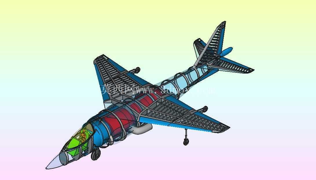 AV-8B��ʽ�ɻ�ʵ��װ��ģ��