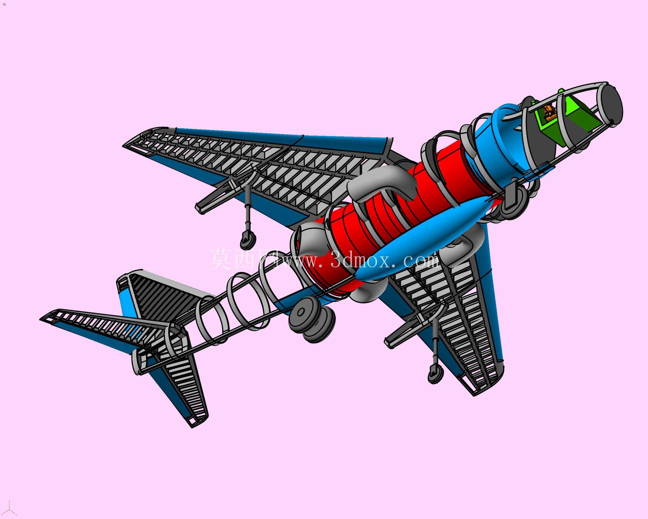 AV-8B��ʽ�ɻ�ʵ��װ��ģ��