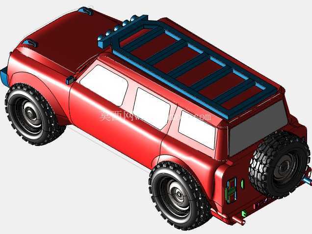 福特野马-表面模型(SolidWorks)