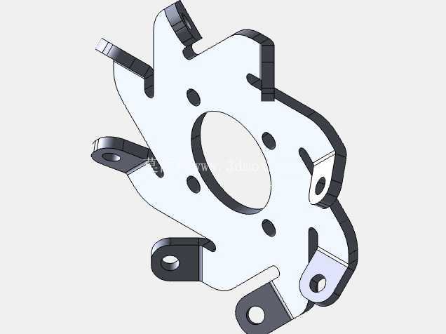 全方位Mecanum车轮总成-SolidWorks模型