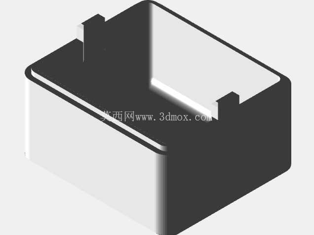 铅笔磨刀器容器-底部和顶部容器