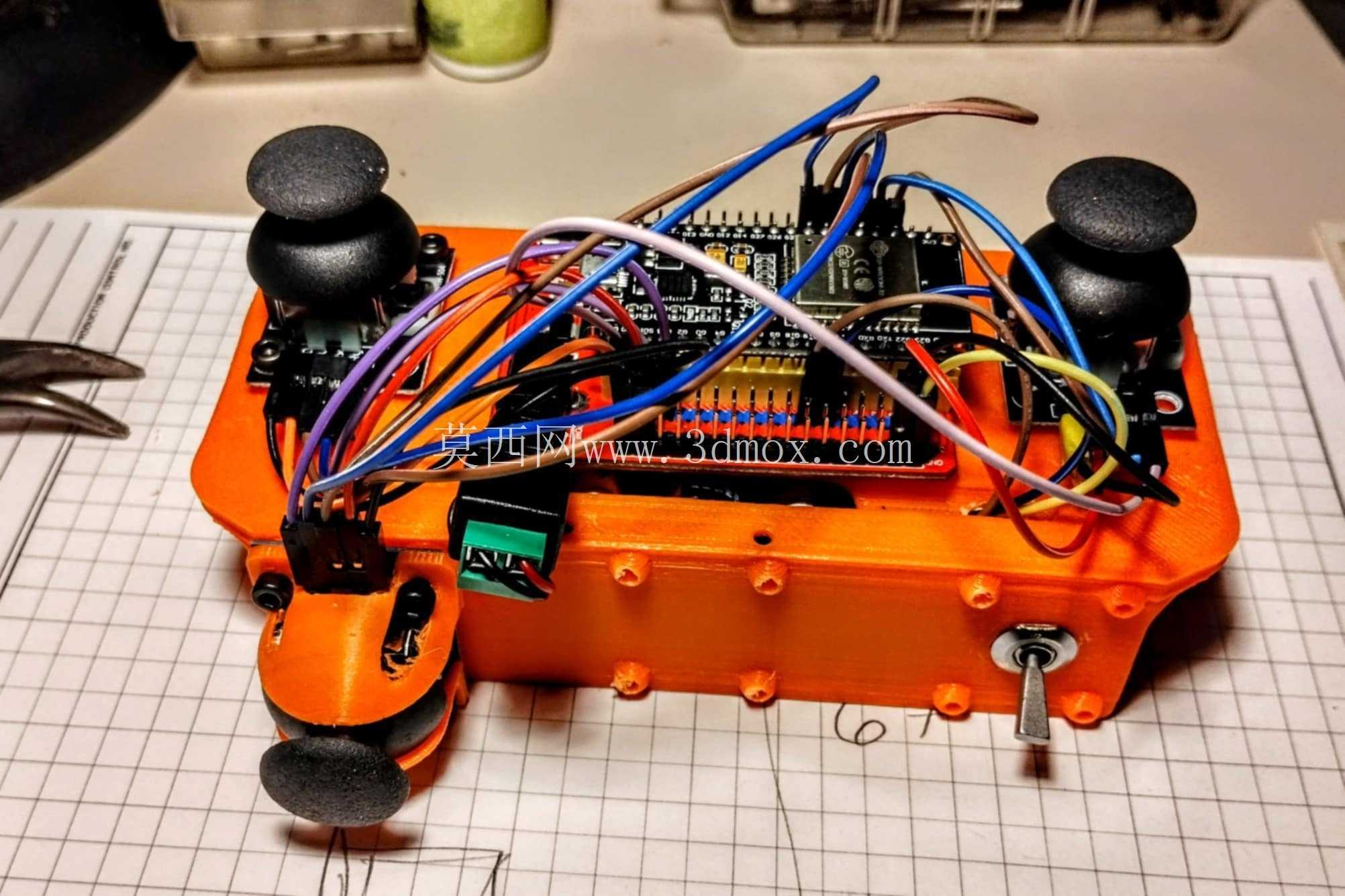 使用ESP32的基本WIFI操纵杆
