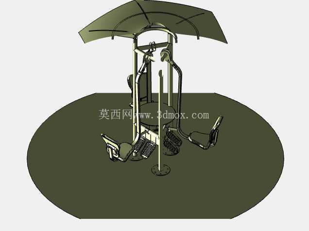 健身器材“锅里的月亮”