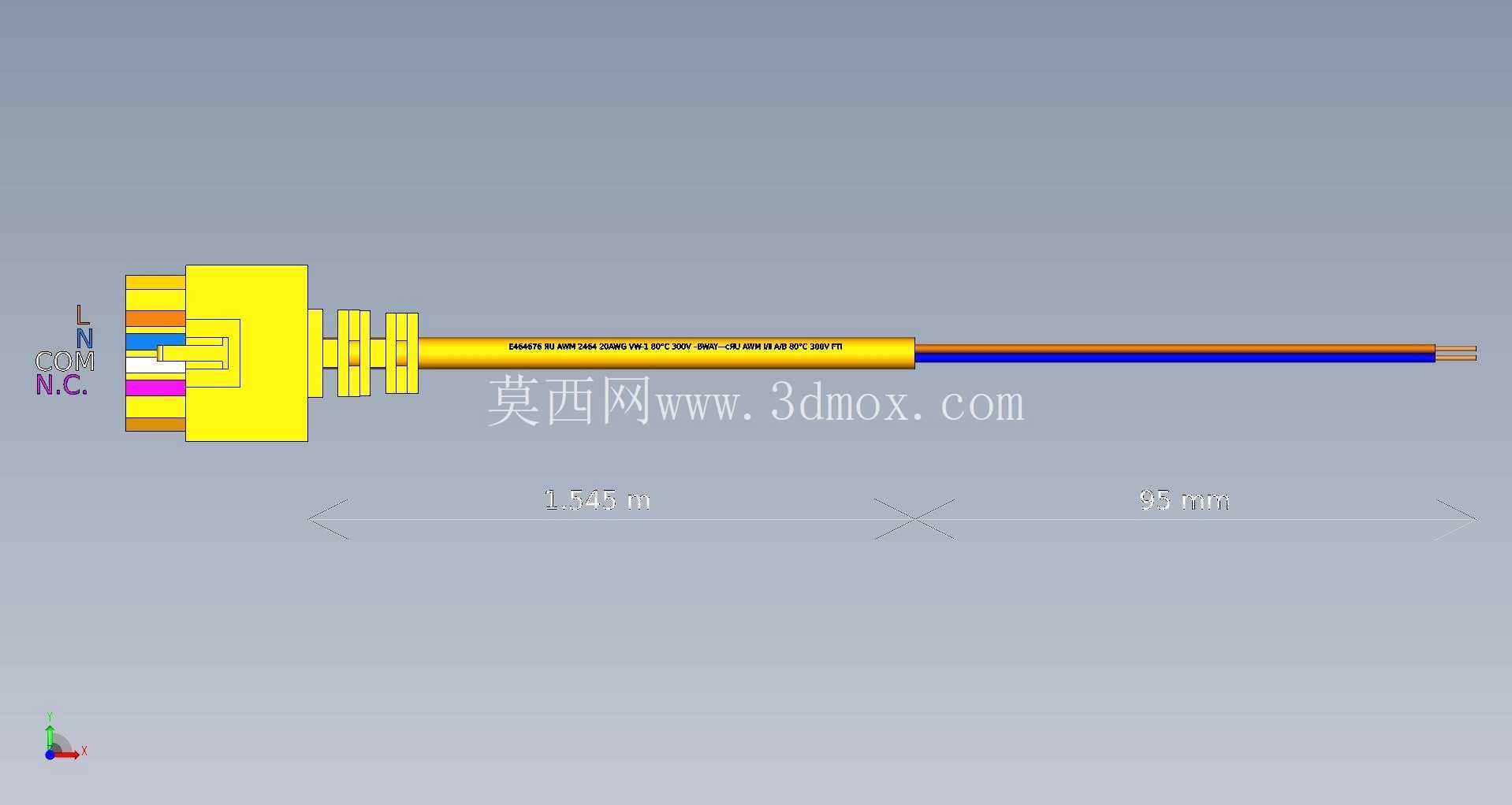 Aspen Pumps迷你橙色连接器
