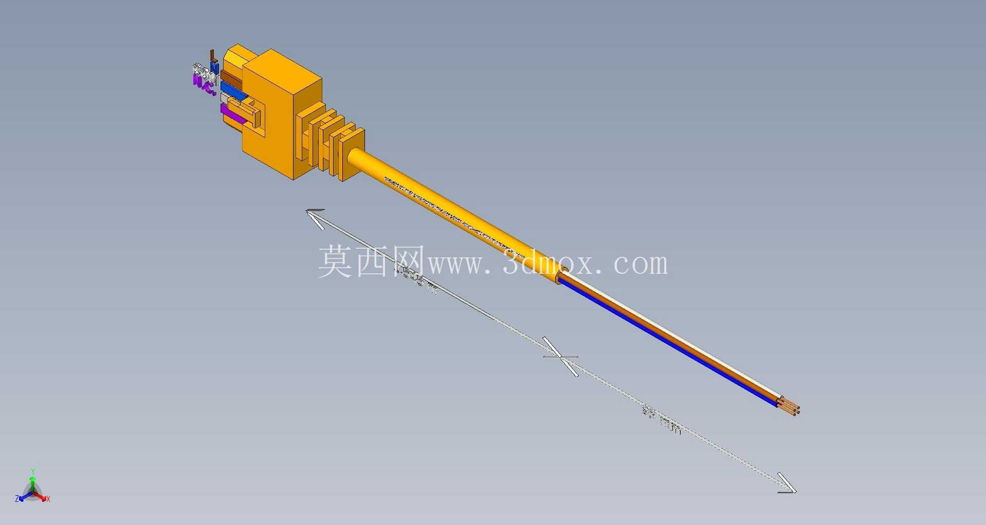 Aspen Pumps迷你橙色连接器