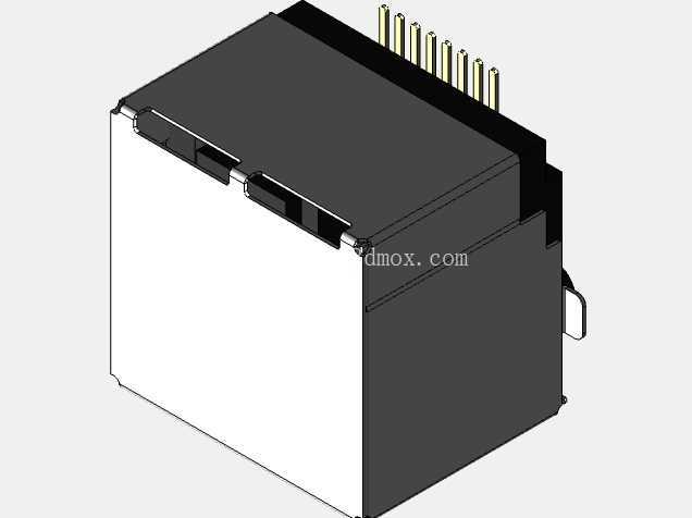 RJ45 SMD 1x1 8p8c