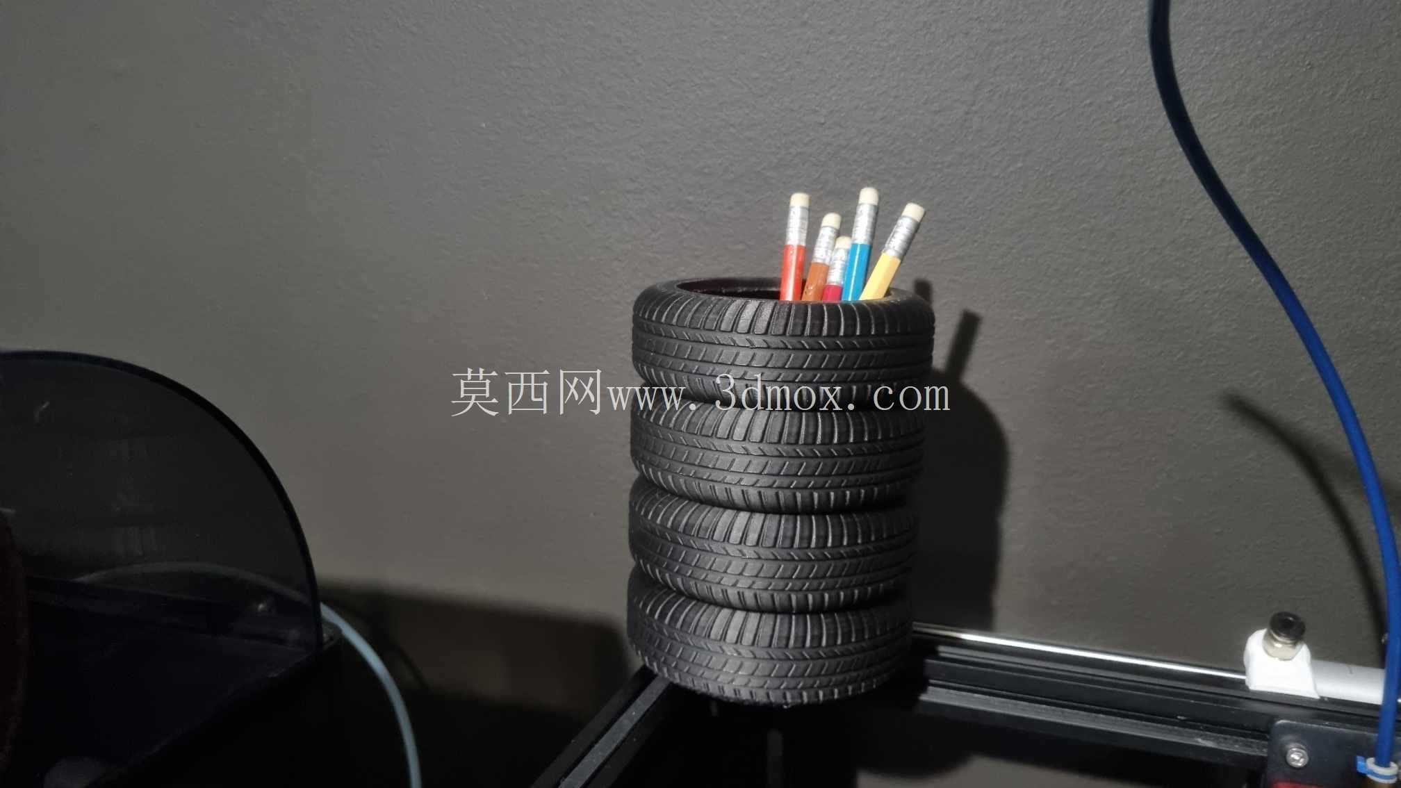 轮胎笔架-普利司通笔架盒