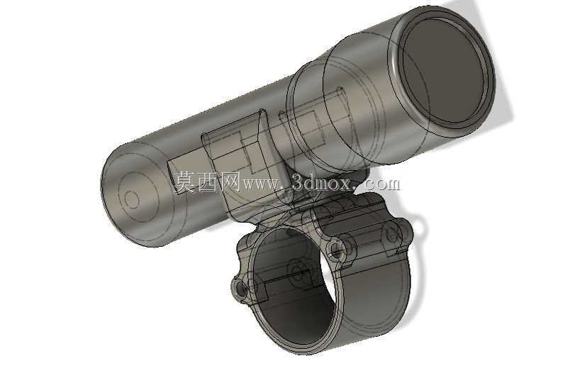 LedLenser T7手电筒的自行车把手支架