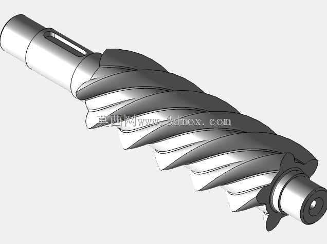 Autodesk Inventor中的旋转螺杆轴|| Inventor初学者教程||旋转螺杆