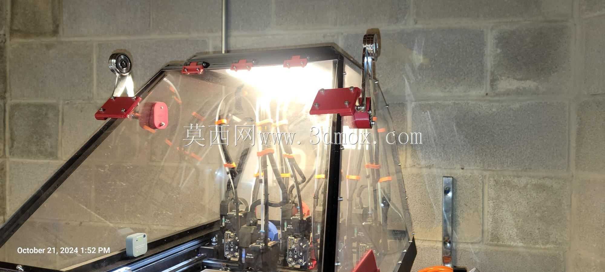 Prusa XL外壳,带8英寸LED灯