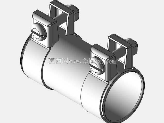 265119 FORTLUFT_Хомуттрубчатый56_60.5х125мм消声器夹管
