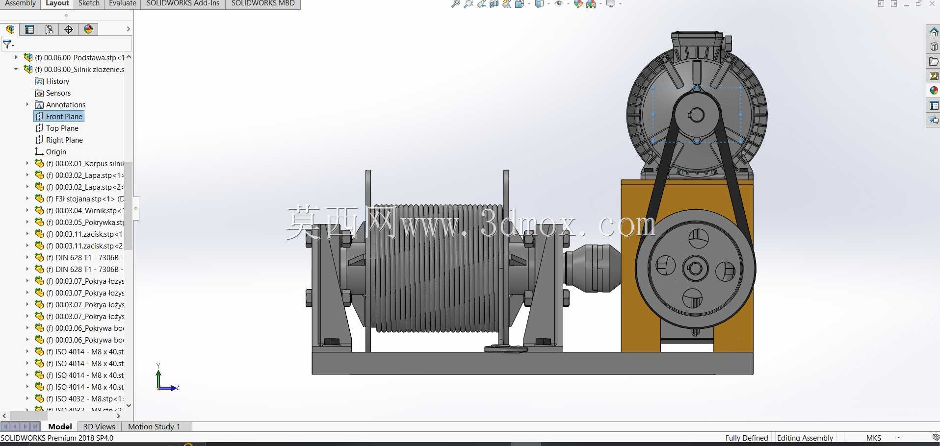 �ʳ�����װ����άģ��Drwaing Solidworks
