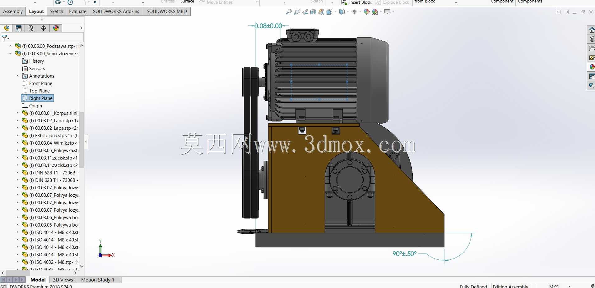 �ʳ�����װ����άģ��Drwaing Solidworks