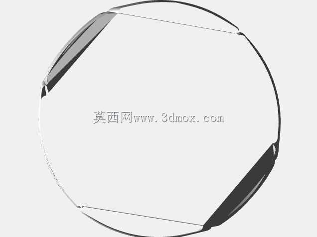 五角大楼图案足球设计