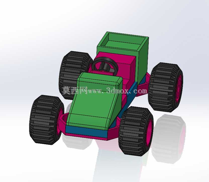 玩具车3D模型