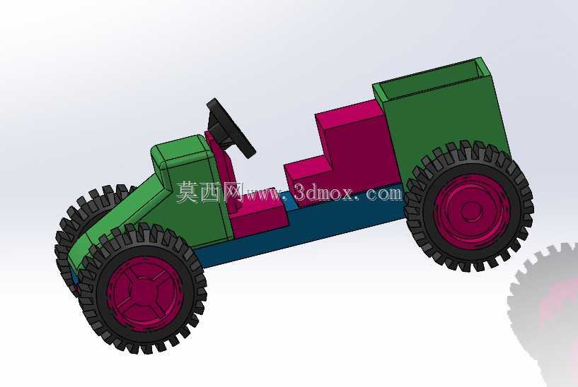 玩具车3D模型