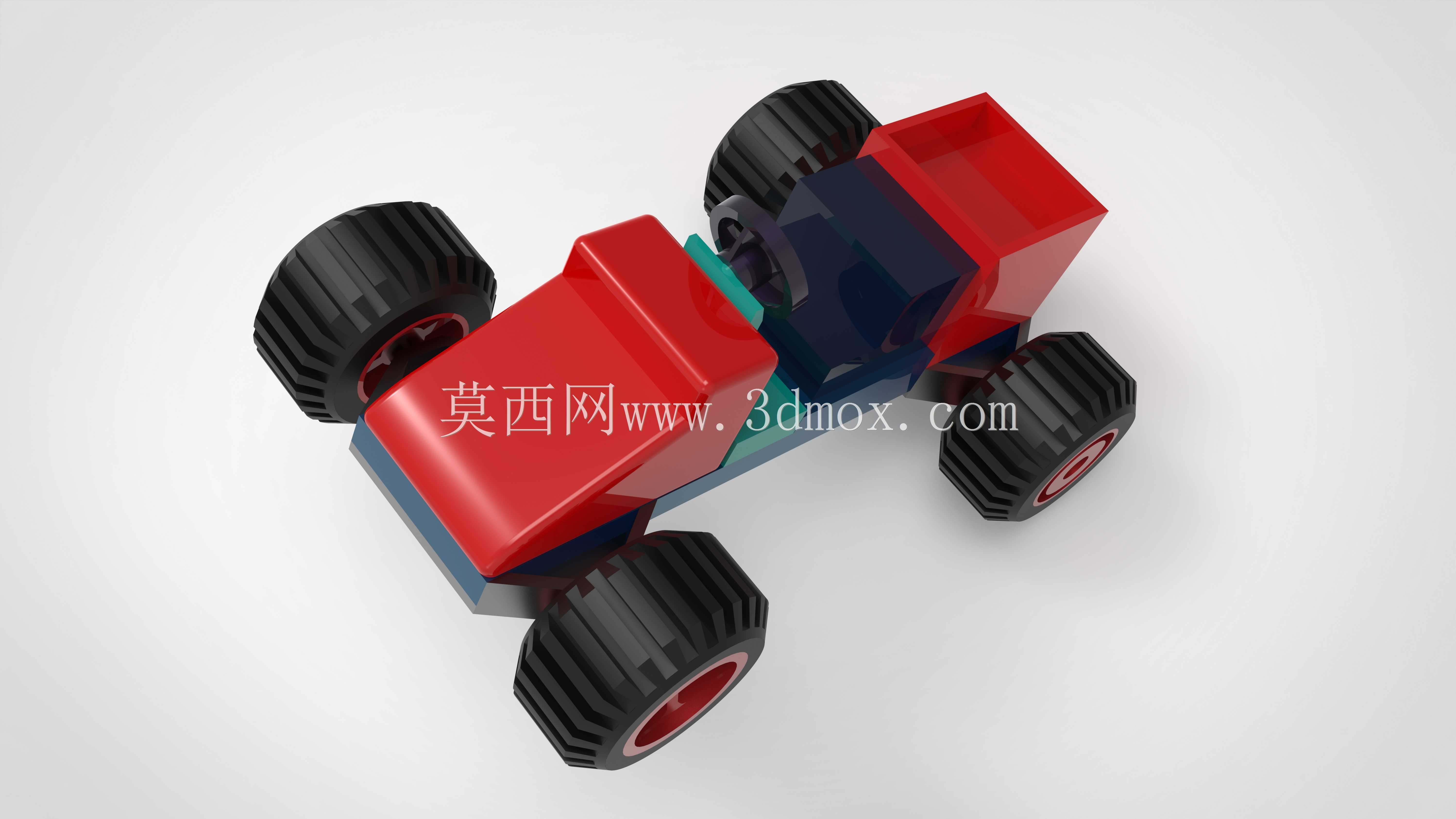 玩具车3D模型