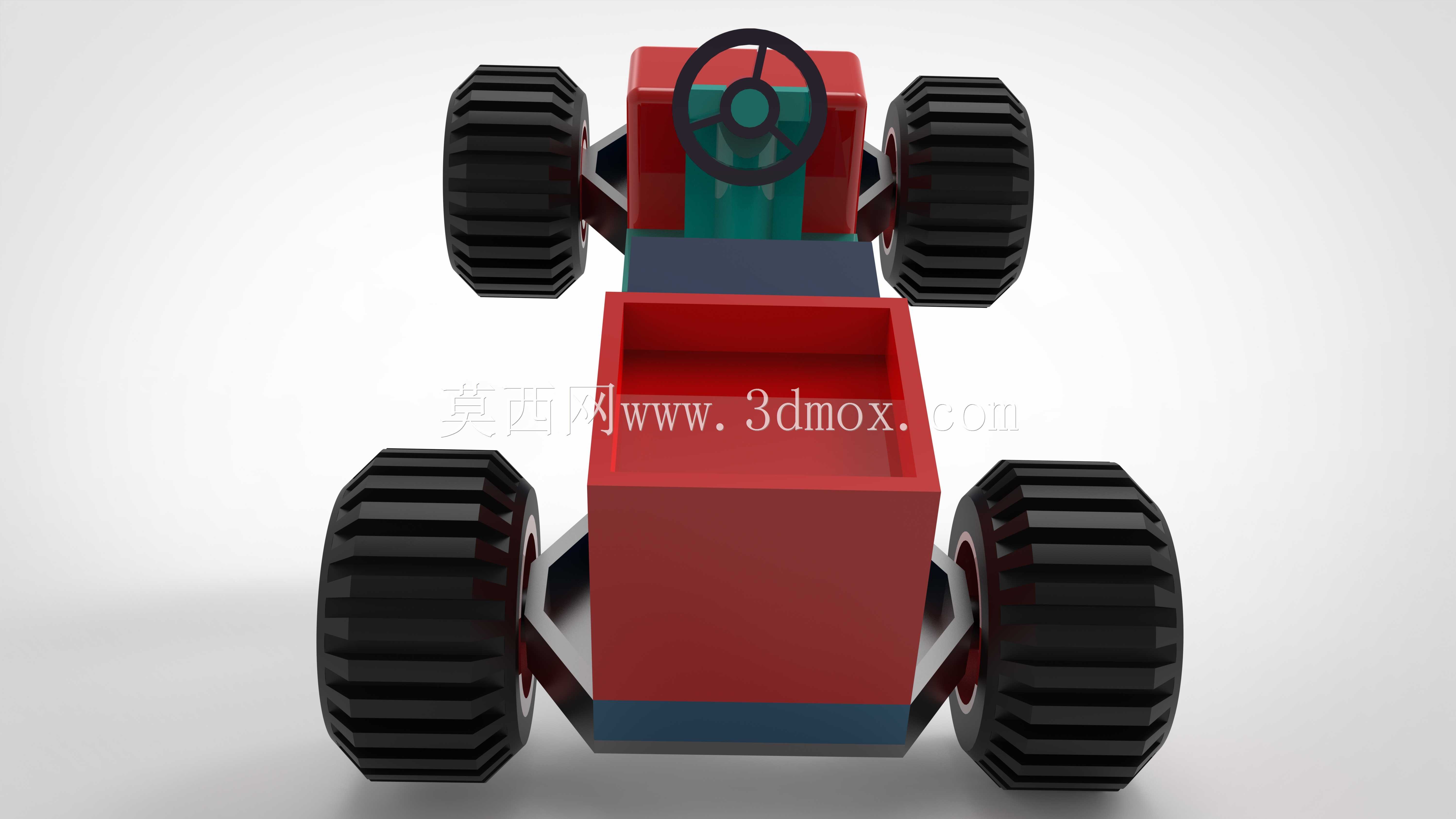 玩具车3D模型