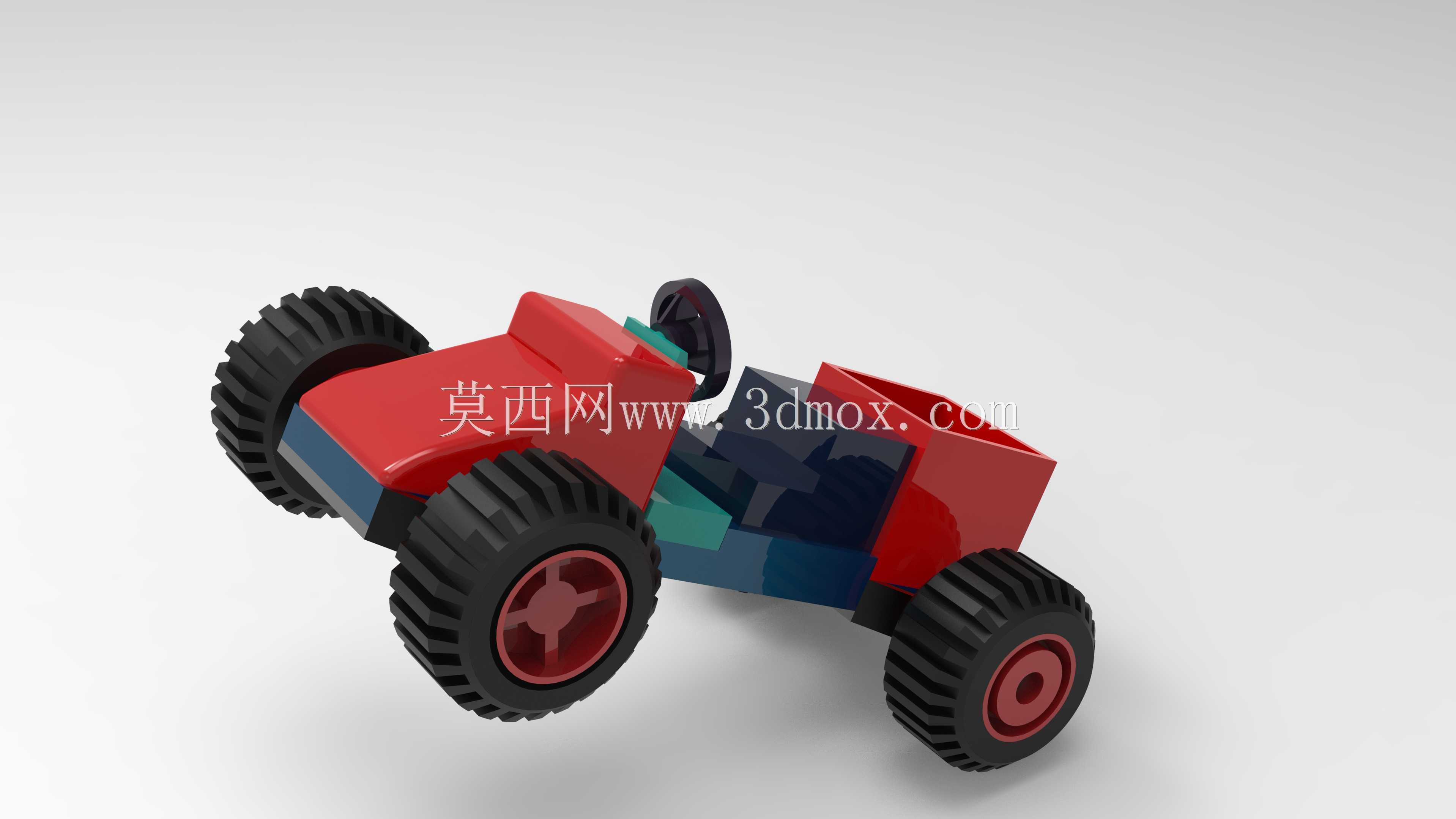玩具车3D模型
