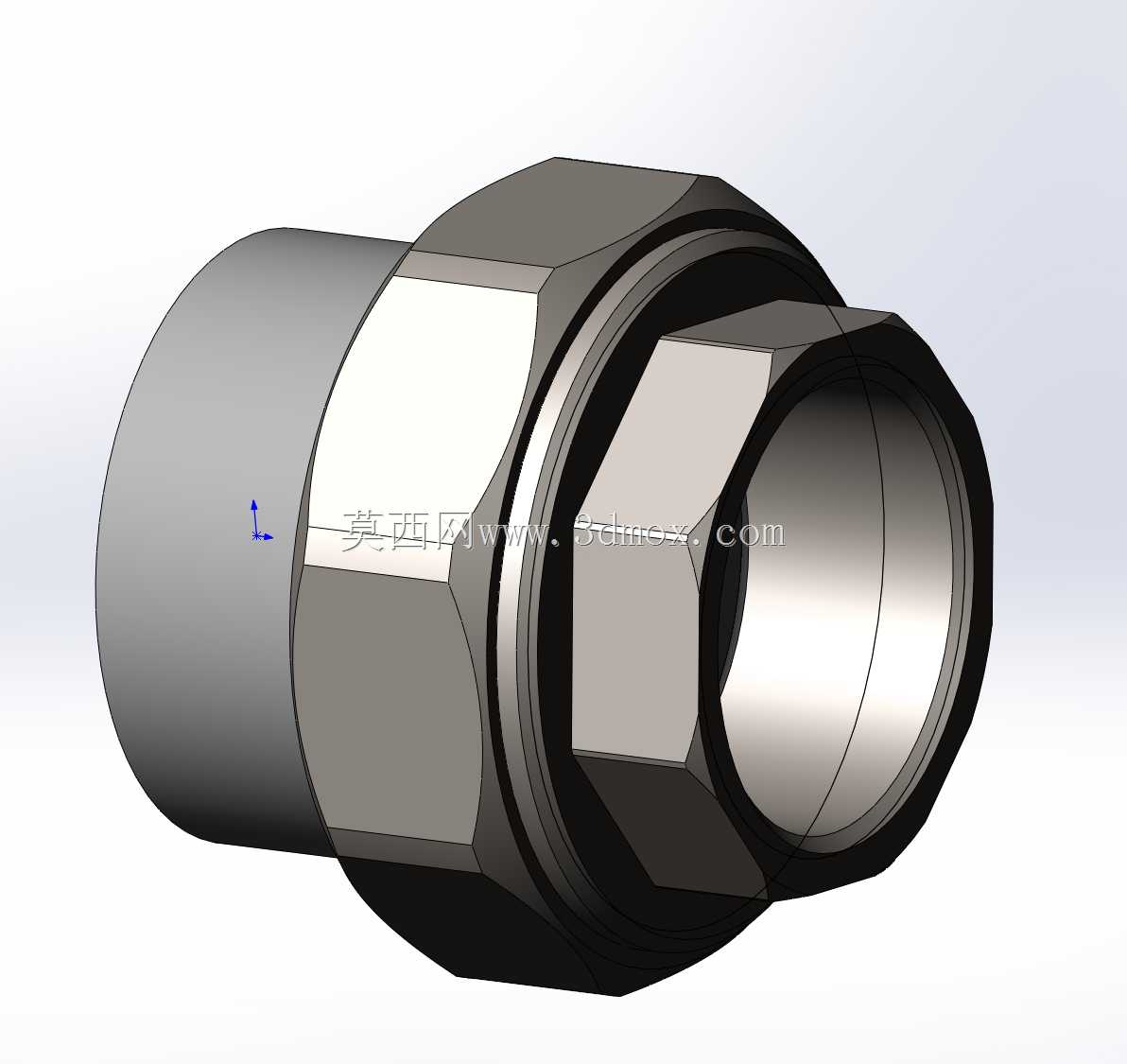 VALFEX PP-R白色组合联轴器,连接器32-1英寸BP 10155025 127-0215