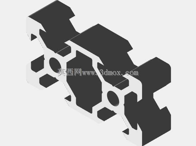 三向端角支架