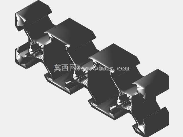 三向端角支架