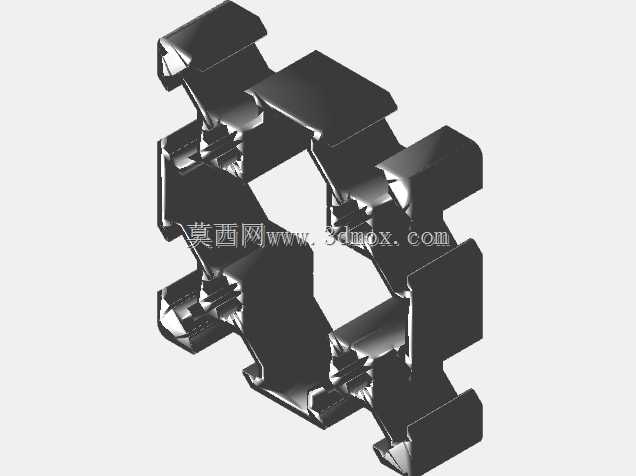 三向端角支架