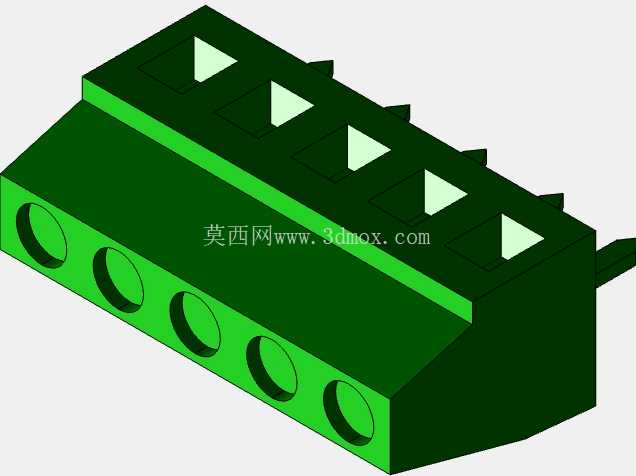 螺钉接线端子2.54mm/0.1in螺距3/5/10位置