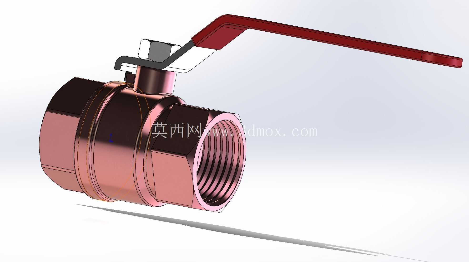 �߾���25.4mm��SolidWorksģ��