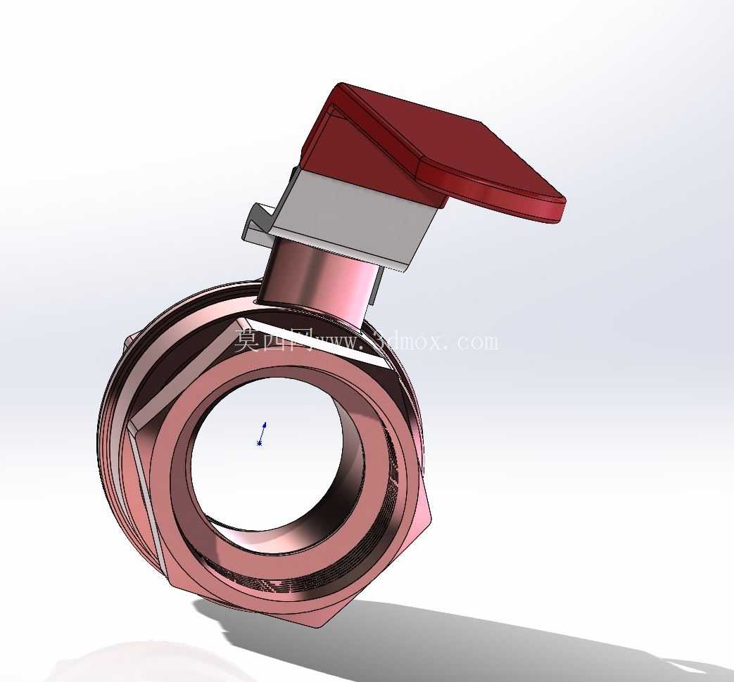 �߾���25.4mm��SolidWorksģ��