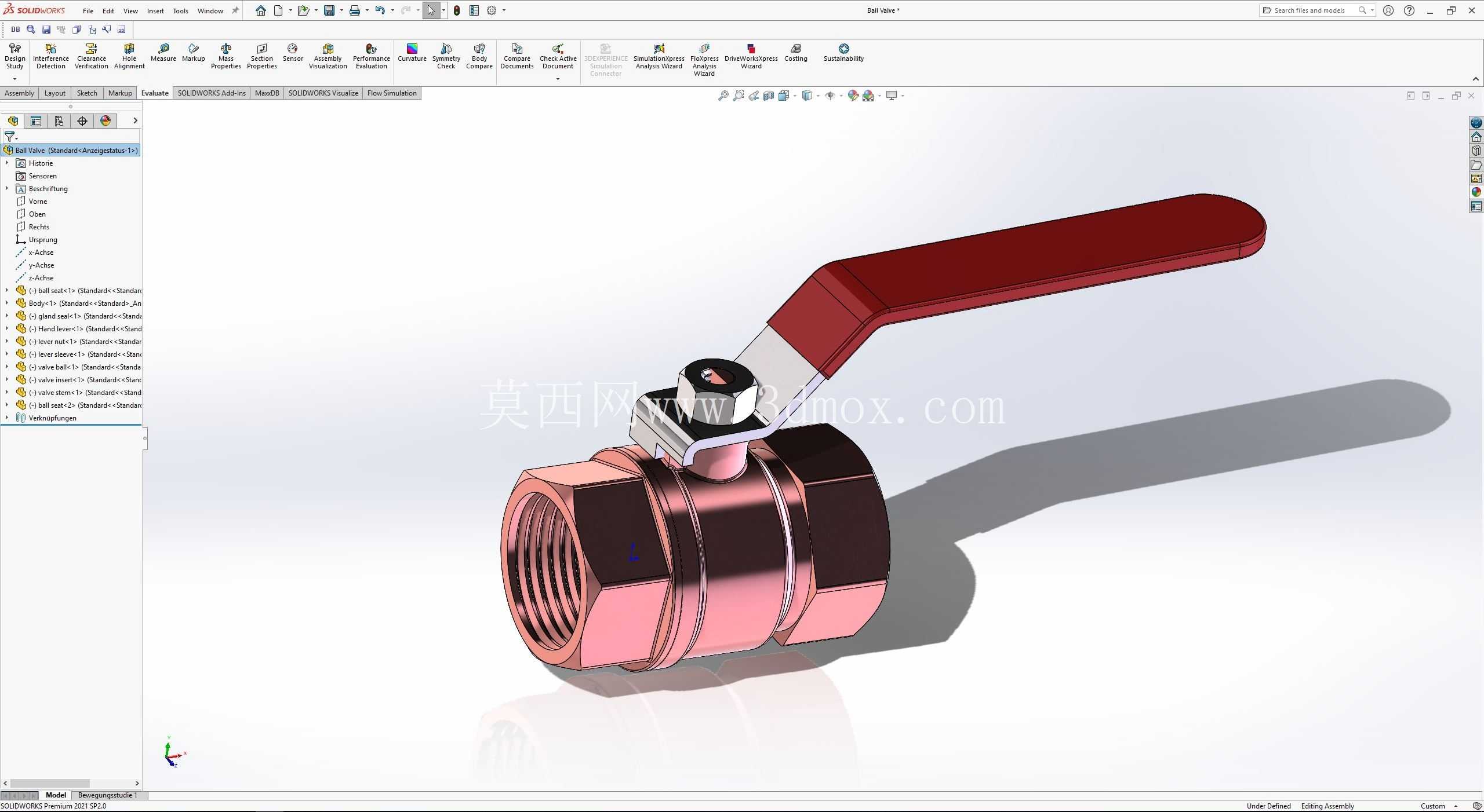 �߾���25.4mm��SolidWorksģ��