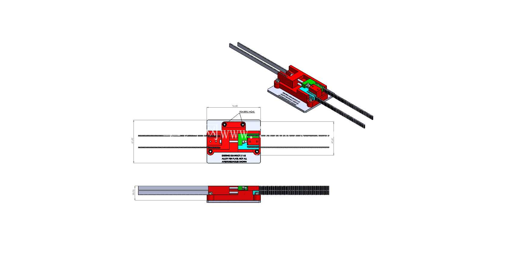 DRAWBOT LY A3��GT2��ȫ���̶����Ž���