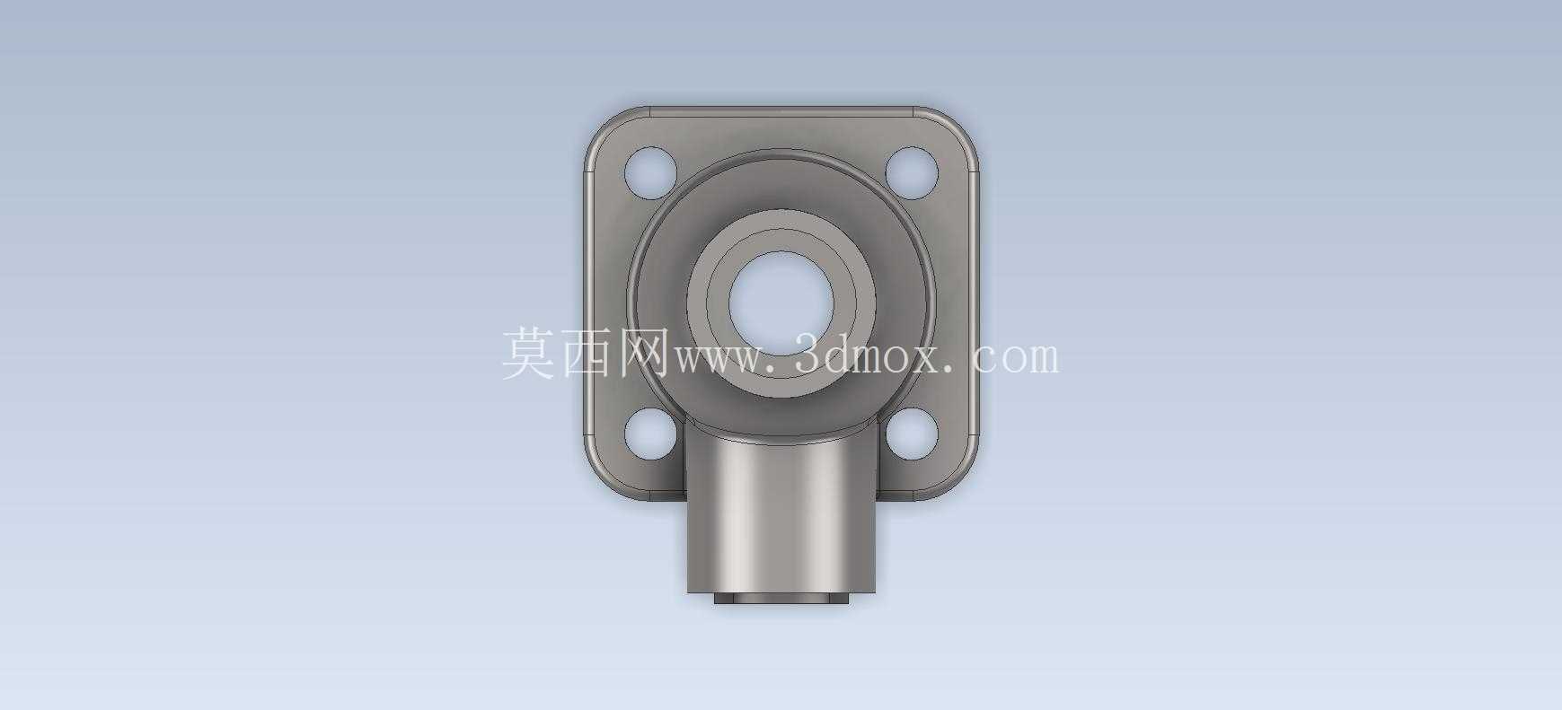 3D CAD基础练习/阀体/Válvula/Autodesk Inventor Pro