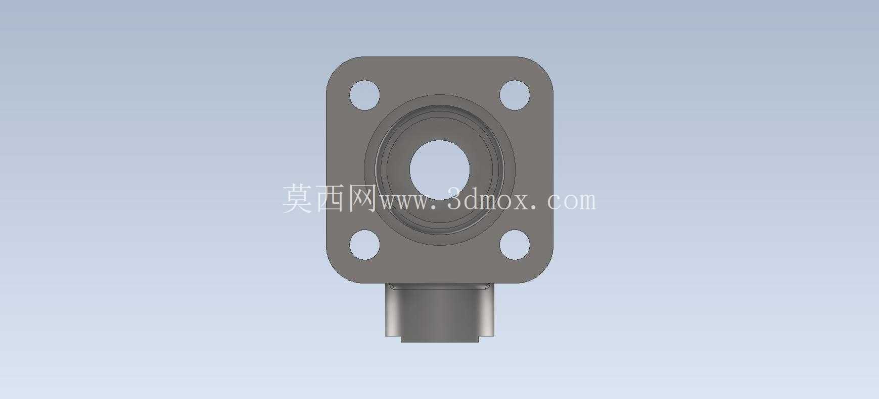 3D CAD基础练习/阀体/Válvula/Autodesk Inventor Pro