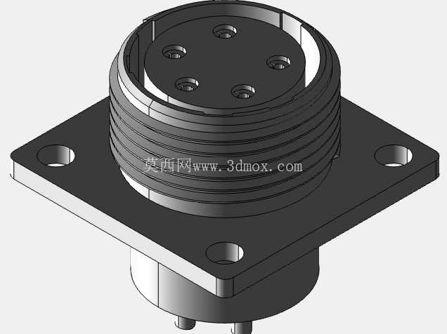 工业连接器WS16-5P 5 A 1 mm,适用于5个触点