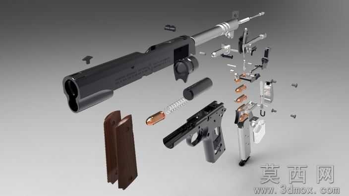 柯尔特1911A1模型政务手枪