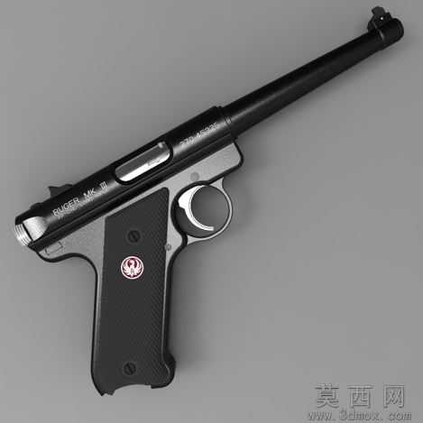 鲁格KMKIII6不锈钢自动手枪