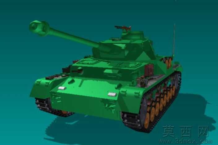 坦克四级1-35德国军用坦克WW2
