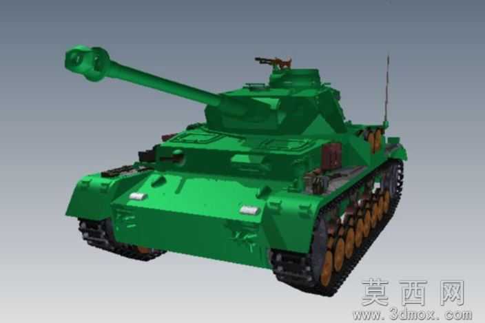 坦克四级1-35德国军用坦克WW2
