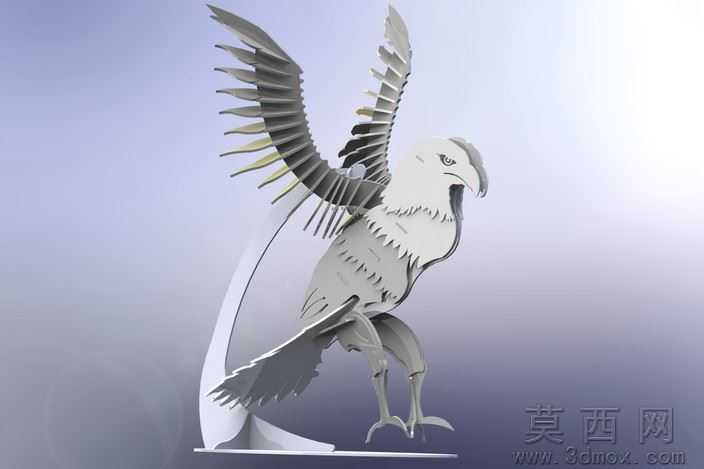 美国白头鹰钣金