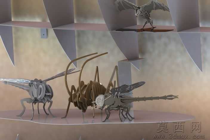 昆虫钣金集合