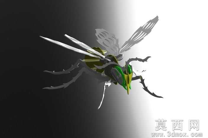 大黄蜂钣金件3d模型