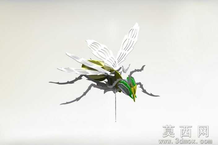 大黄蜂钣金件3d模型
