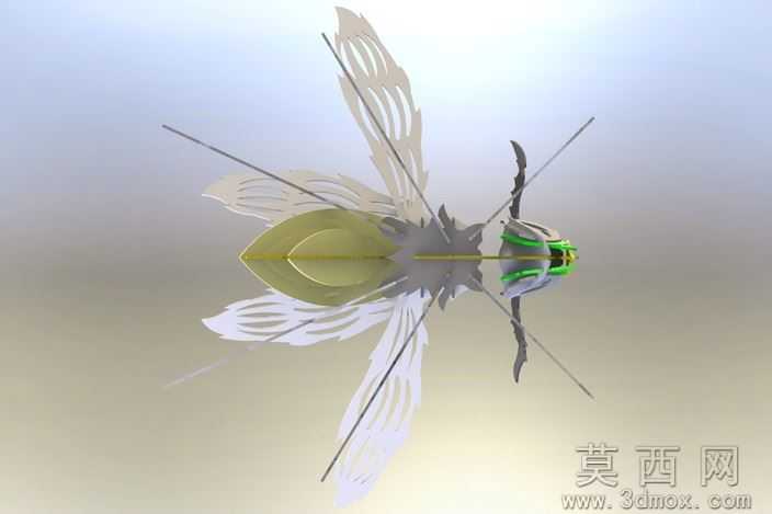 大黄蜂钣金件3d模型
